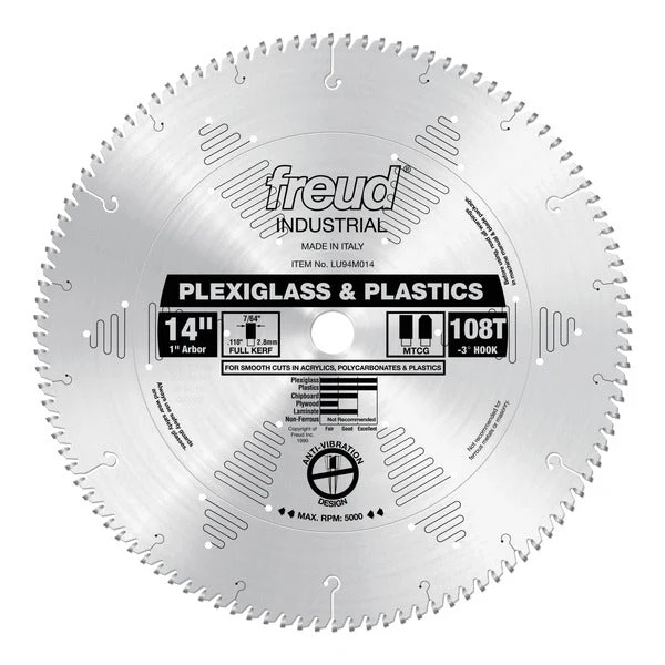 Freud LU94M014 14" Plastic Blade