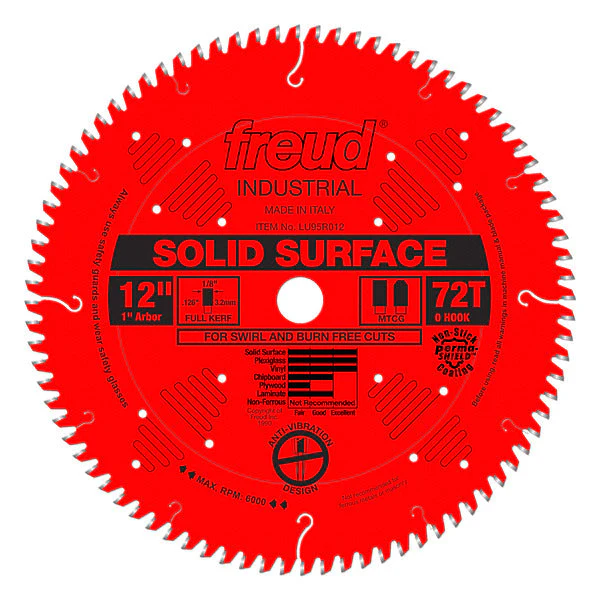 Freud LU95R012 12" Solid Surface Blade