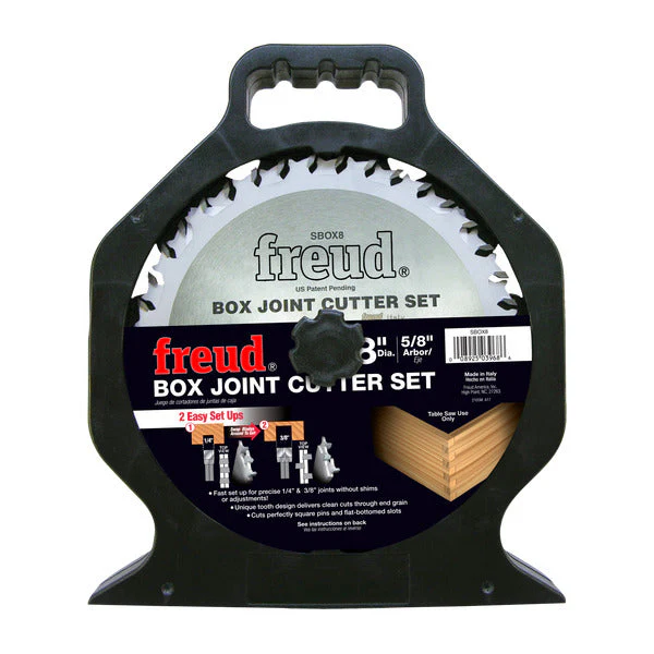 Freud SBOX8 8" Box Joint Cutter Set