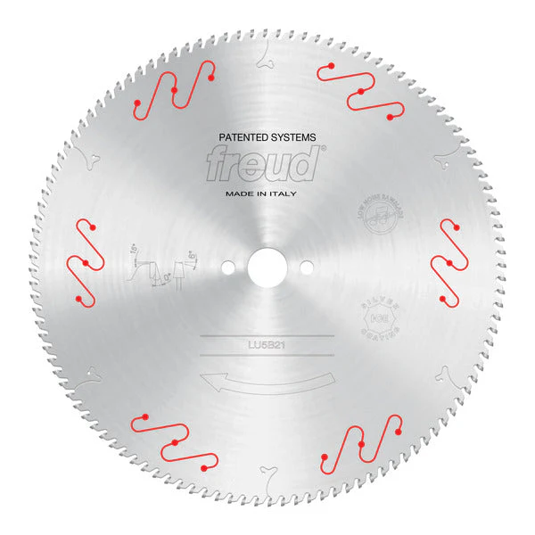 Freud LU5B21 380mm Thin to Medium Aluminum & Non Ferrous Blades with Mechanical Clamping