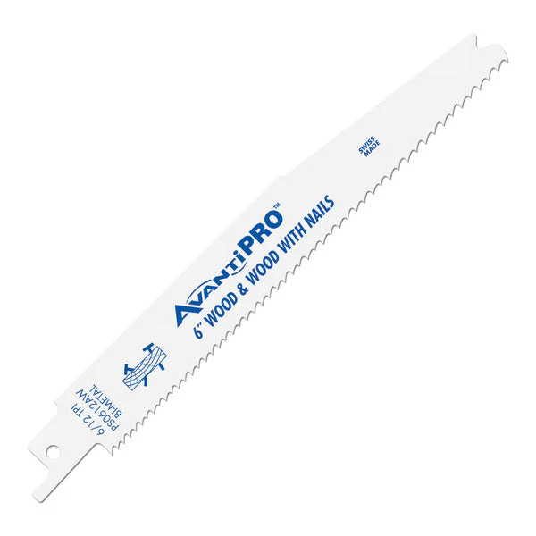 AvantiPRO PS0612AW10 AvantiPro 6" 6/12 TPI BM Recip Blade (10-Pack)