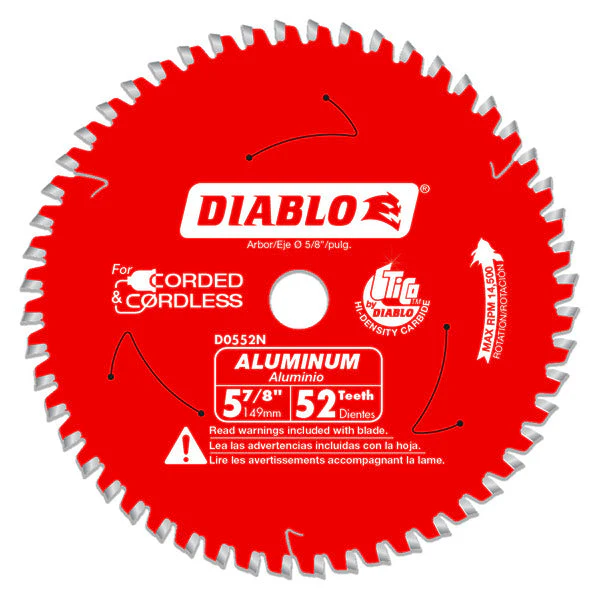 008925138822_c7b22884-58a4-49bf-bf53-82499883f7ce_1200x1200.webp Diablo D0552N 5-7/8" x 52-Teeth Saw Blade for Medium Aluminum