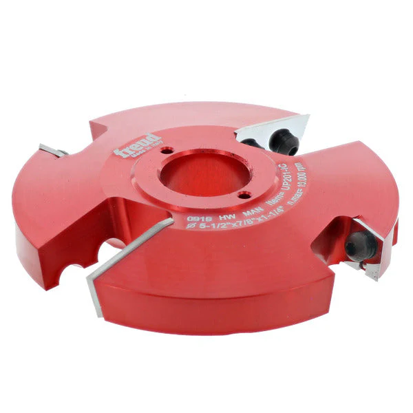Freud UP201-IC 5-1/2" x 5/8" x 1-1/4" 2+2 Advanced Cutter Design For 5/8" Stock