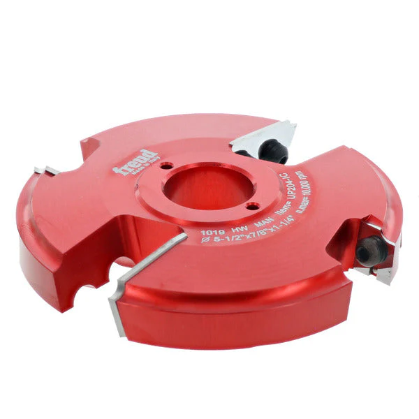 Freud UP204-IC 5-1/2" x 5/8" x 1-1/4" 2+2 Advanced Cutter Design For 5/8" Stock