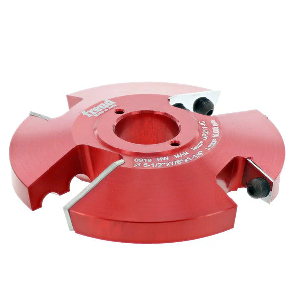 Freud UP211-IC 5-1/2" x 5/8" x 1-1/4" 2+2 Advanced Cutter Design For 3/4" Stock