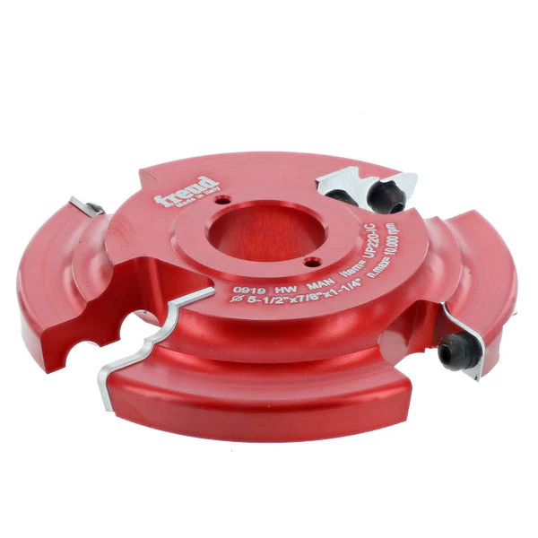 Freud UP220-IC 5-1/2" x 7/8" x 1-1/4" 2+2 Advanced Cutter Design For 3/4" Stock