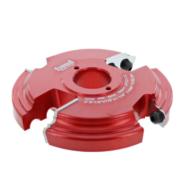 Freud UP221-IC 5-1/2" x 5/8" x 1-1/4" 2+2 Advanced Cutter Design For 3/4" Stock