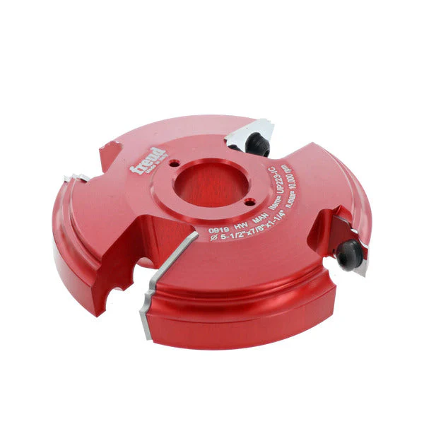 Freud UP223-IC 5-1/2" x 5/8" x 1-1/4" 2+2 Advanced Cutter Design For 3/4" Stock