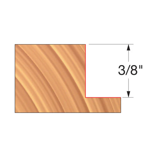 Freud UP141-IC 3-9/16" x 3/8" x 1-1/4" Straight Edge Cutter
