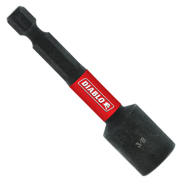 Diablo DNTSL38B 3/8" x 2-9/16" Magnetic Nut Driver (Bulk)