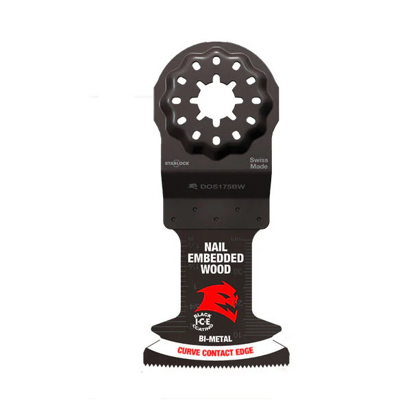 Diablo DOS175BW10 1-3/4" Demo Demon™ Starlock Bi-Metal Oscillating Blades for Nail-Embedded Wood (10-Pack)