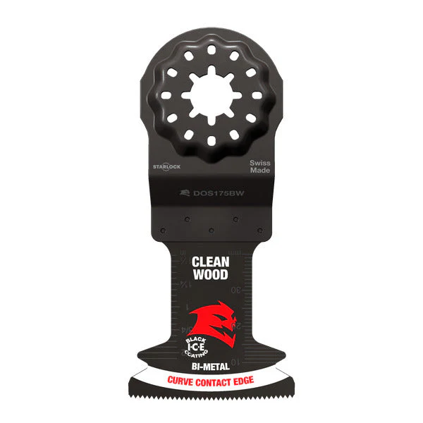Diablo DOS175JBW Diablo Demo Demon™ 1-3/4"Starlock Bi-Metal Oscillating Blade for Clean Wood