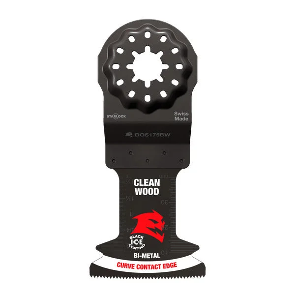 Diablo DOS175JBW3 Diablo Demo Demon™ 1-3/4"Starlock Bi-Metal Oscillating Blades for Clean Wood (3-Pack)