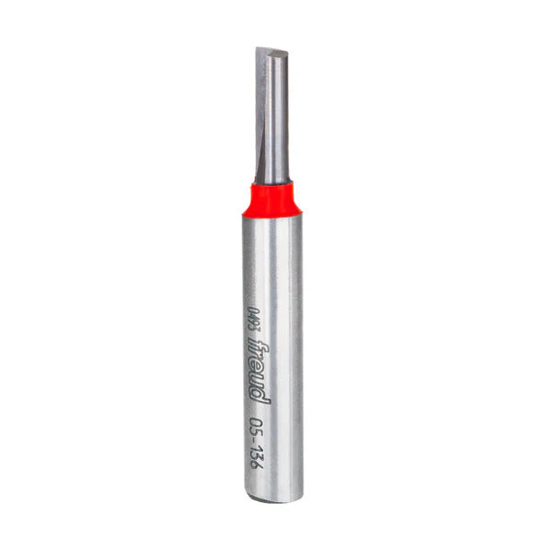 Freud 05-136 1/4" (Dia.) Single Flute Straight Bit with 3/8" Shank