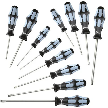 WERA 05347903001 3334/12 SCREWDRIVER SET, STAINLESS