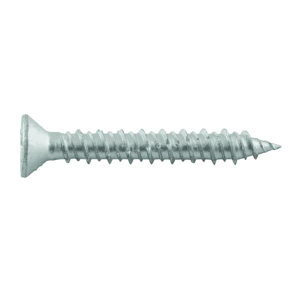 DeWalt AGGRE-GATOR‚ 1/4" x 2-1/4" Phillips Trimfit Head Bi-Metal Screw Anchor - 50 Qty