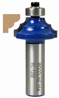 1258_grande.webp DOUBLE ROUNDOVER MOLDING ROUTER BITS
