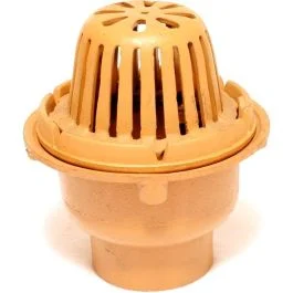 Smith 1330 Roof Drain, with CI Dome