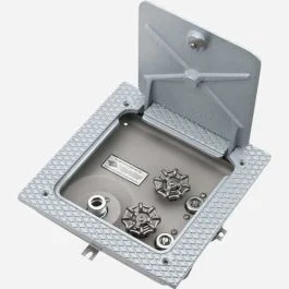 144130368152673249035_ed97.webp Murdock 8170 and 8175 Stainless Steel Floor Hose Box with Lumaloy Top and Door