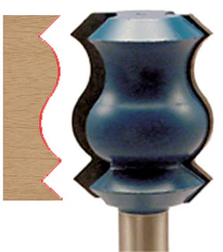 CROWN MOLDING ROUTER BITS