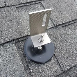 QuickBOLT 8" QB1 with 4" Micro-Flashing - Multi Roof Mount Kit (case of 15 kits)