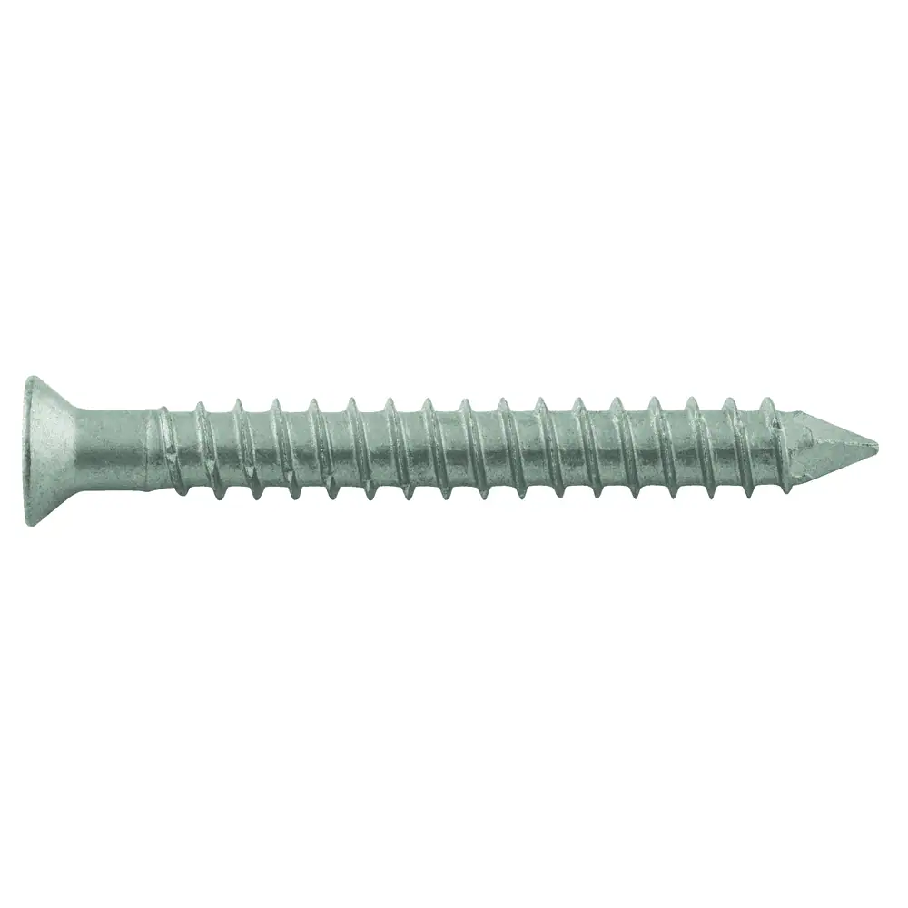 DeWalt CRETE-FLEX‚ #14 x 2-3/4" 410SS Phillips Trimfit Head Screw Anchor - 100 Qty