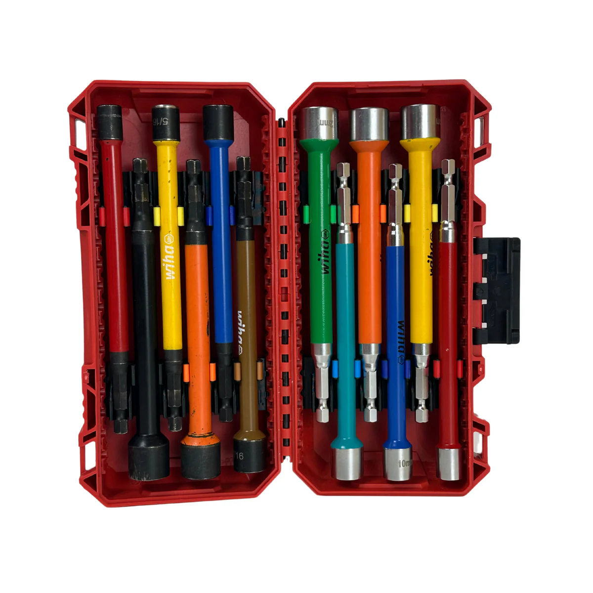 1_528ce8d4-c686-49fd-bd60-6207276ead4b_1200x1200.webp Wiha Nut Driver Holder V2 Compatible With Milwaukee Customizable Cases for Impact Driver Accessories
