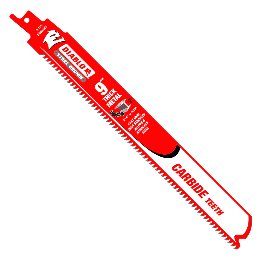 1f11e5caa8001c49fa61b198d19342949045b5b7-large_1200x1200.webp Diablo 9" x 8-TPI Steel Demon Carbide Teeth Reciprocating Saw Blades for Thick Metal - 3/Pack