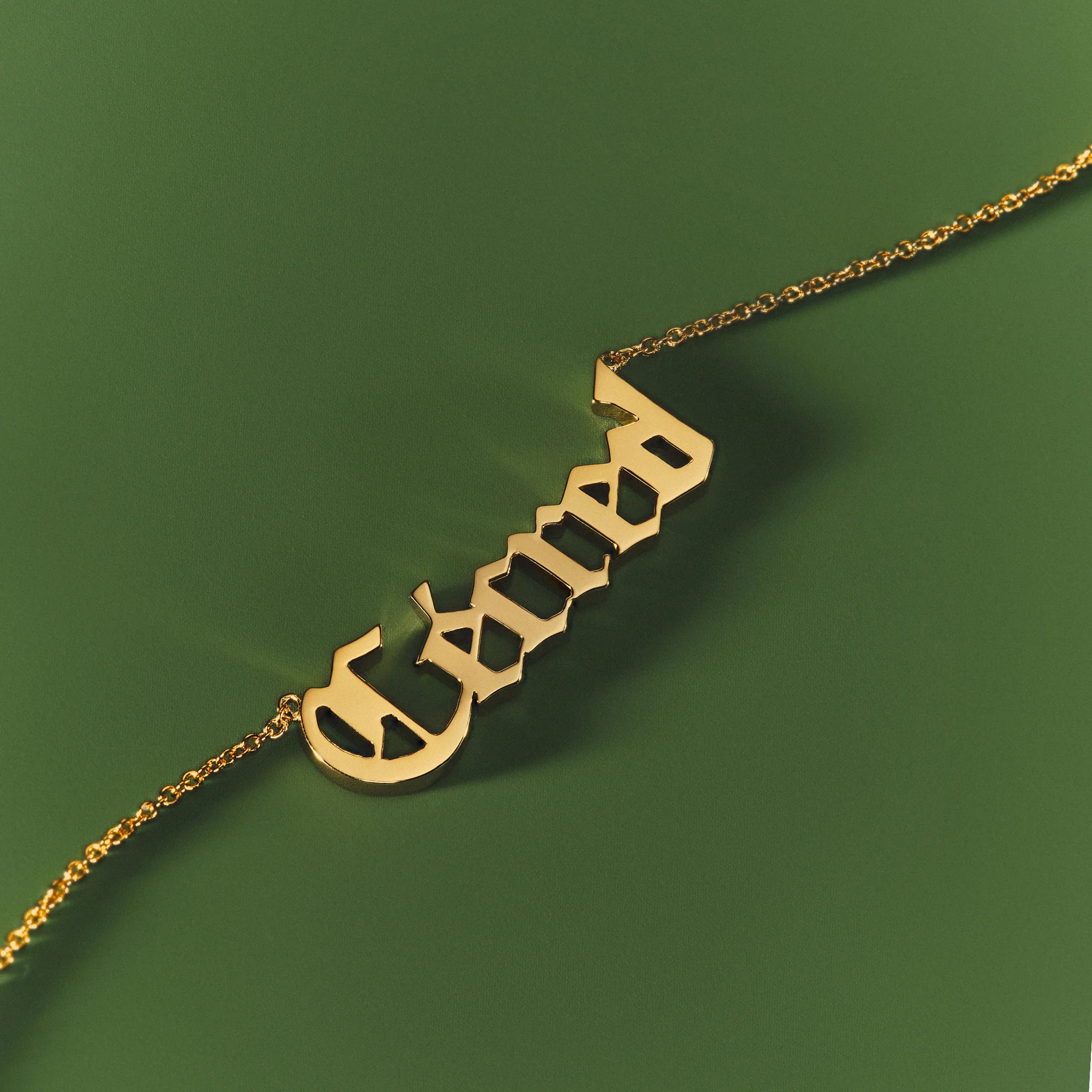Nameplate Necklace