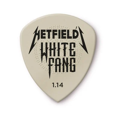 HETFIELD'S WHITE FANG™ CUSTOM FLOW PICK 1.14MM