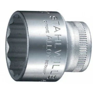 02410028S Stahlwille 45A-7/163/8 Drive SAE 12 Point Sockets Short