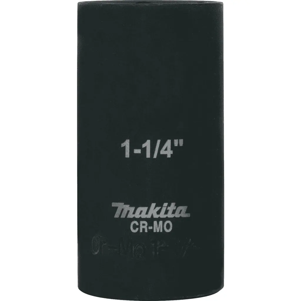Makita 1-1/4" Deep Well SAE Impact Socket with 1/2" Drive