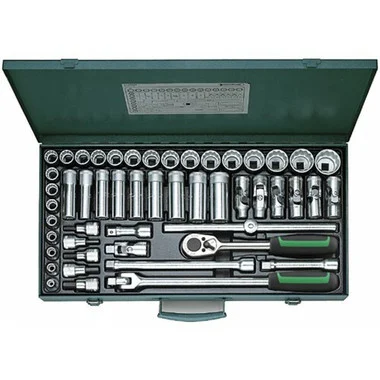 96030136 Stahlwille 50/43/7 1/2 Drive Socket Set