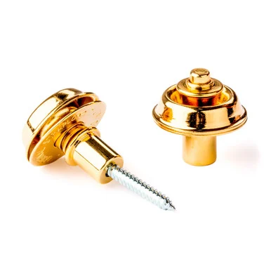 STRAPLOK STRAP RETAINERS FLUSH MOUNT - GOLD