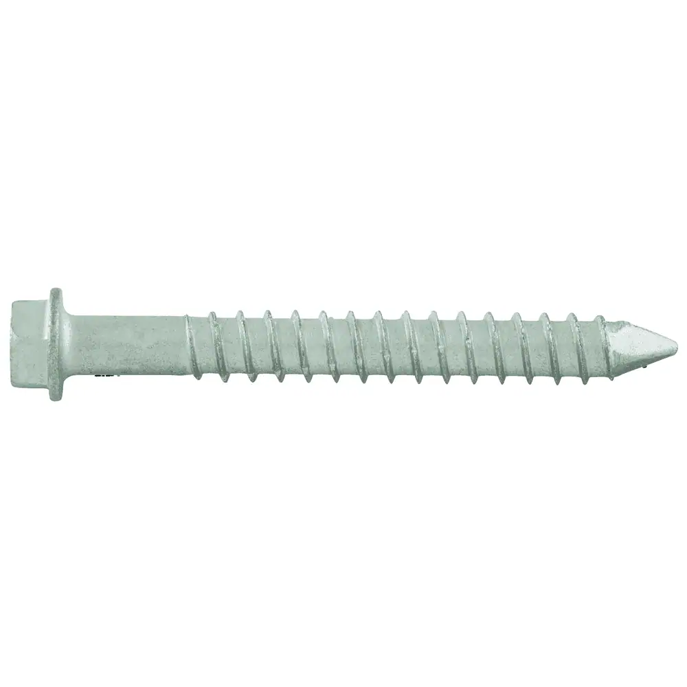 DeWalt CRETE-FLEX‚ #14 x 4" 410SS Hex Washer Head Screw Anchor - 100 Qty