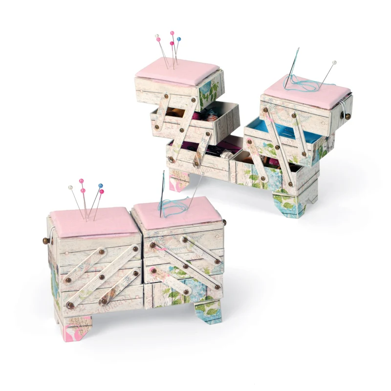 Sizzix ScoreBoards XL Die - Box, Cantilever Sewing Box by Eileen Hull