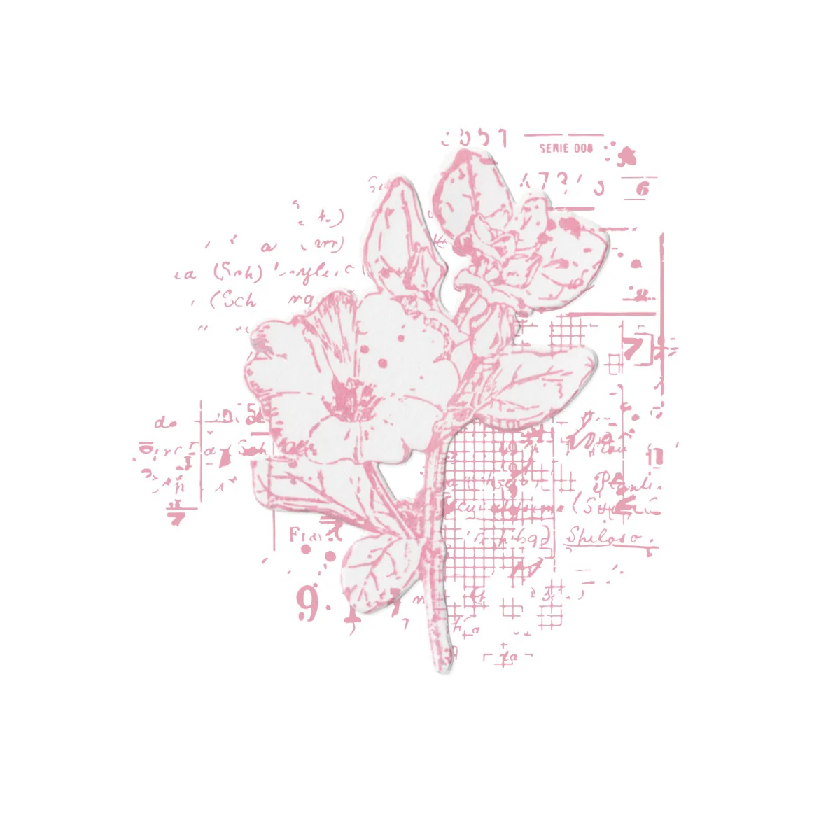 666632_floral_mix_cluster_rgb_1200x1200.webp Sizzix Framelits Die Set 1PK w/Stamp - Floral Mix Cluster by 49 and Market