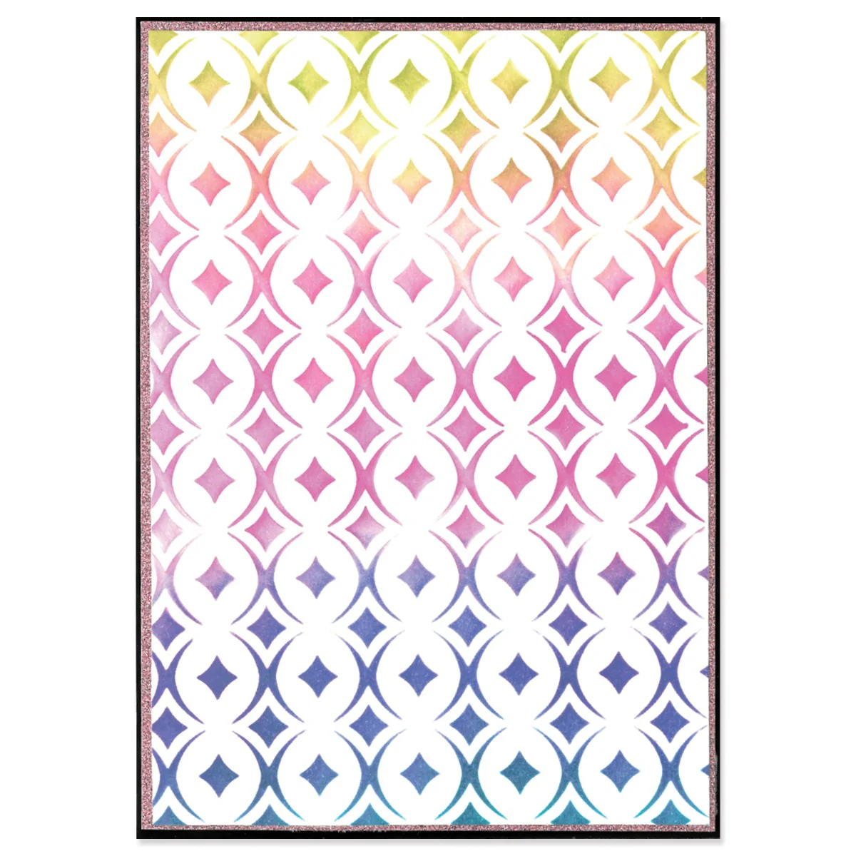 666647_cosmopolitan__uptown_adornment_rgb_1200x1200.webp Sizzix A5 Stencil 1PK -Cosmopolitan, Uptown Adornment by Stacey Park