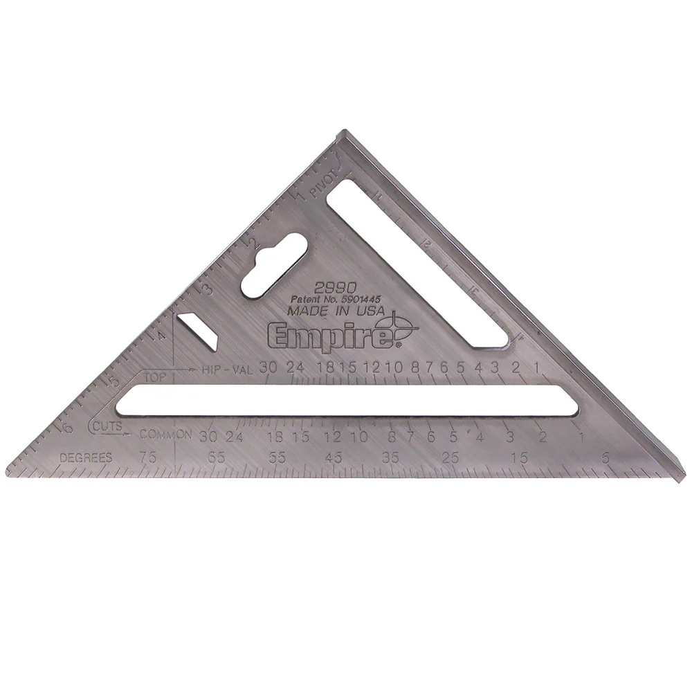 Empire 2990 7 in. Magnum Fat Boy Aluminum Rafter Square