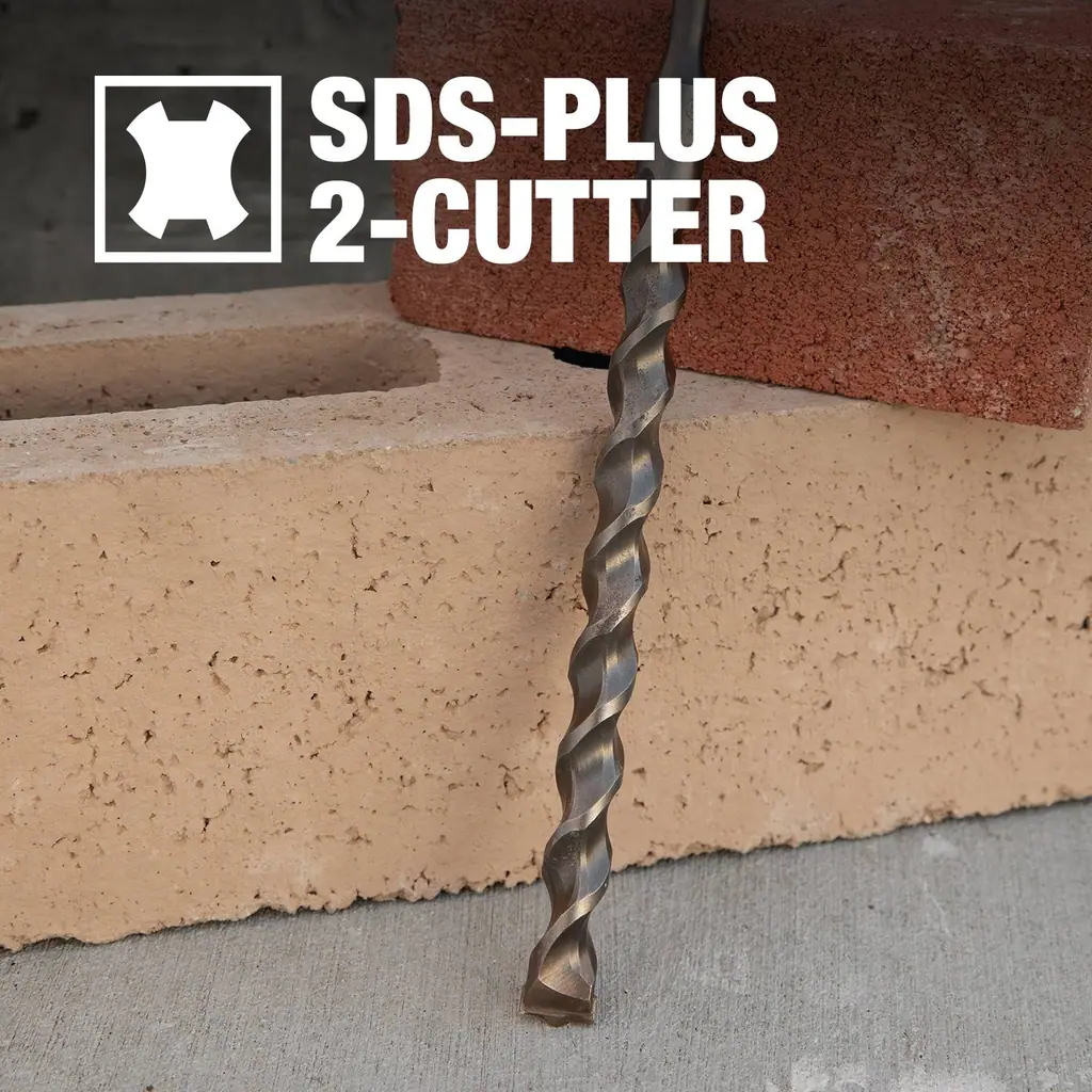 6dcc08348cf621bfd42bb1fec6367476dff246e0-large_1200x1200.webp Makita 3/4" x 12" SDS-PLUS Carbide Drill Bit, 2-Cutter