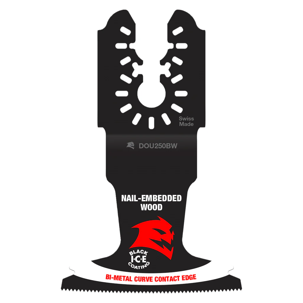 Diablo 2-1/2" Demo Demon Universal Fit Bi-Metal Oscillating Blade for Nail-Embedded Wood