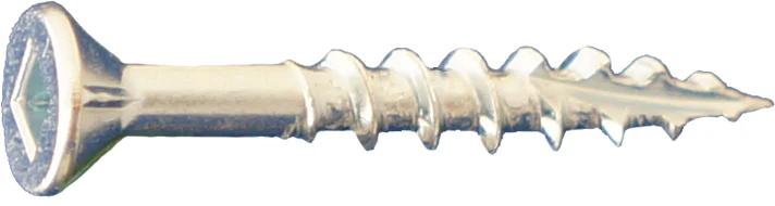 Dagger-Lok 10" x 1" Square Flat Nibs Coarse Type 17 Wood Screws - 6000 Qty