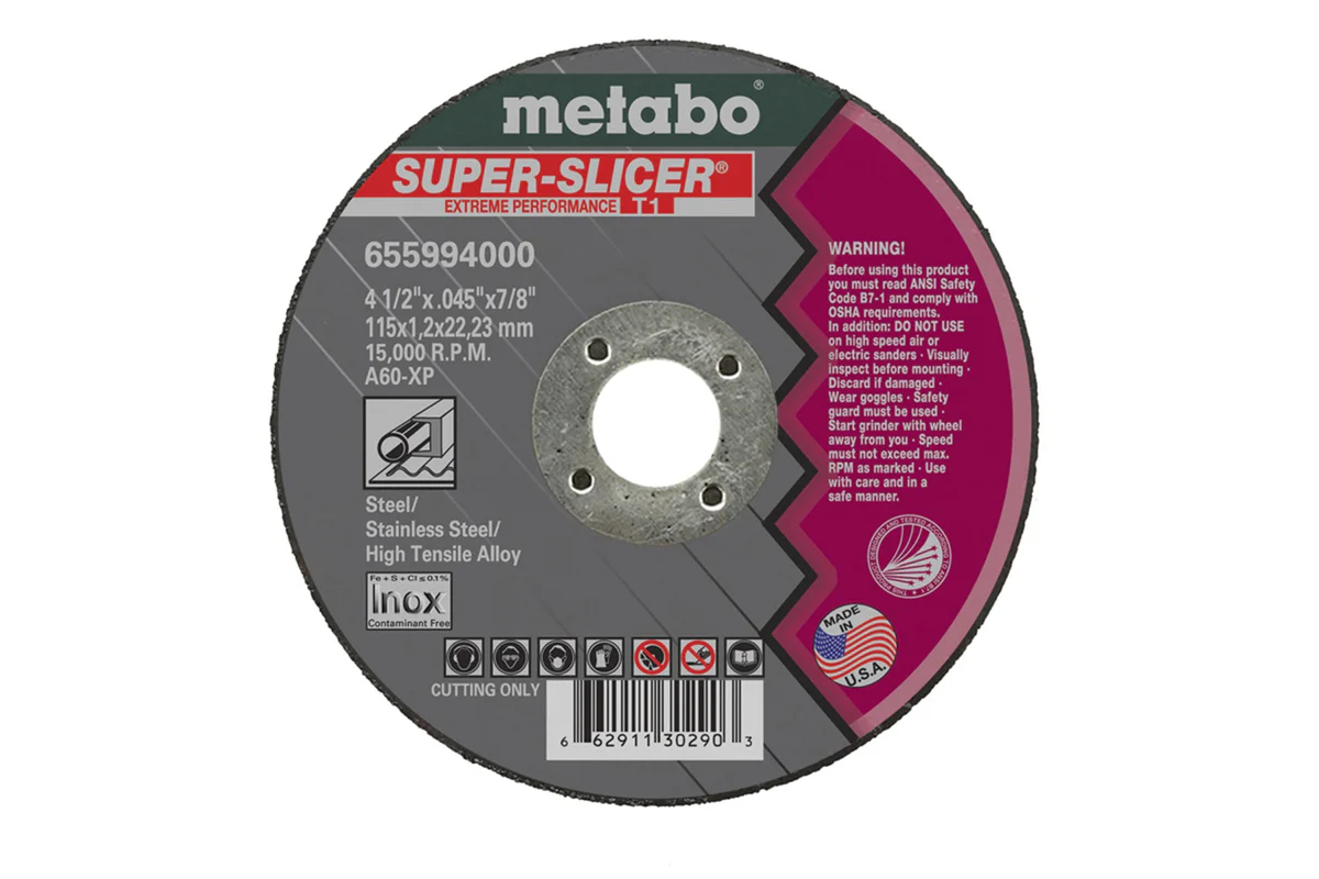 84a616ef-160b-4530-aa1b-a5808649c4cd_1200x1200.webp Metabo 655995000 6 In. x .045 Super Slicer Wheel
