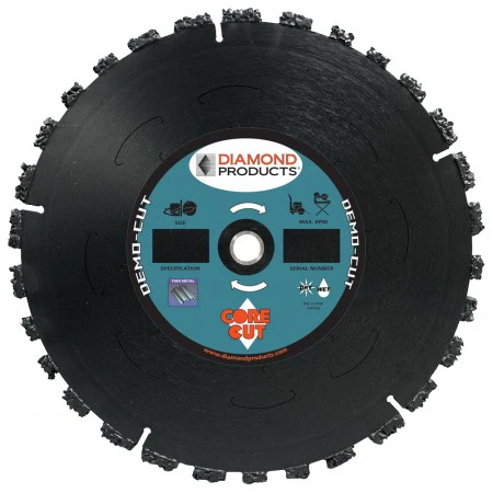 Diamond Products 14" x 1" Carbide High-Speed Demolition Blade