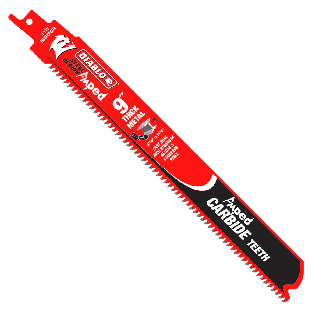 973d4efc057805ad7d6aa5f8fd3db2f2c7ec9320-large_1200x1200.webp Diablo 9" x 8-TPI AMPED Steel Demon Carbide Teeth Reciprocating Saw Blades for Thick Metal - 3/Pack