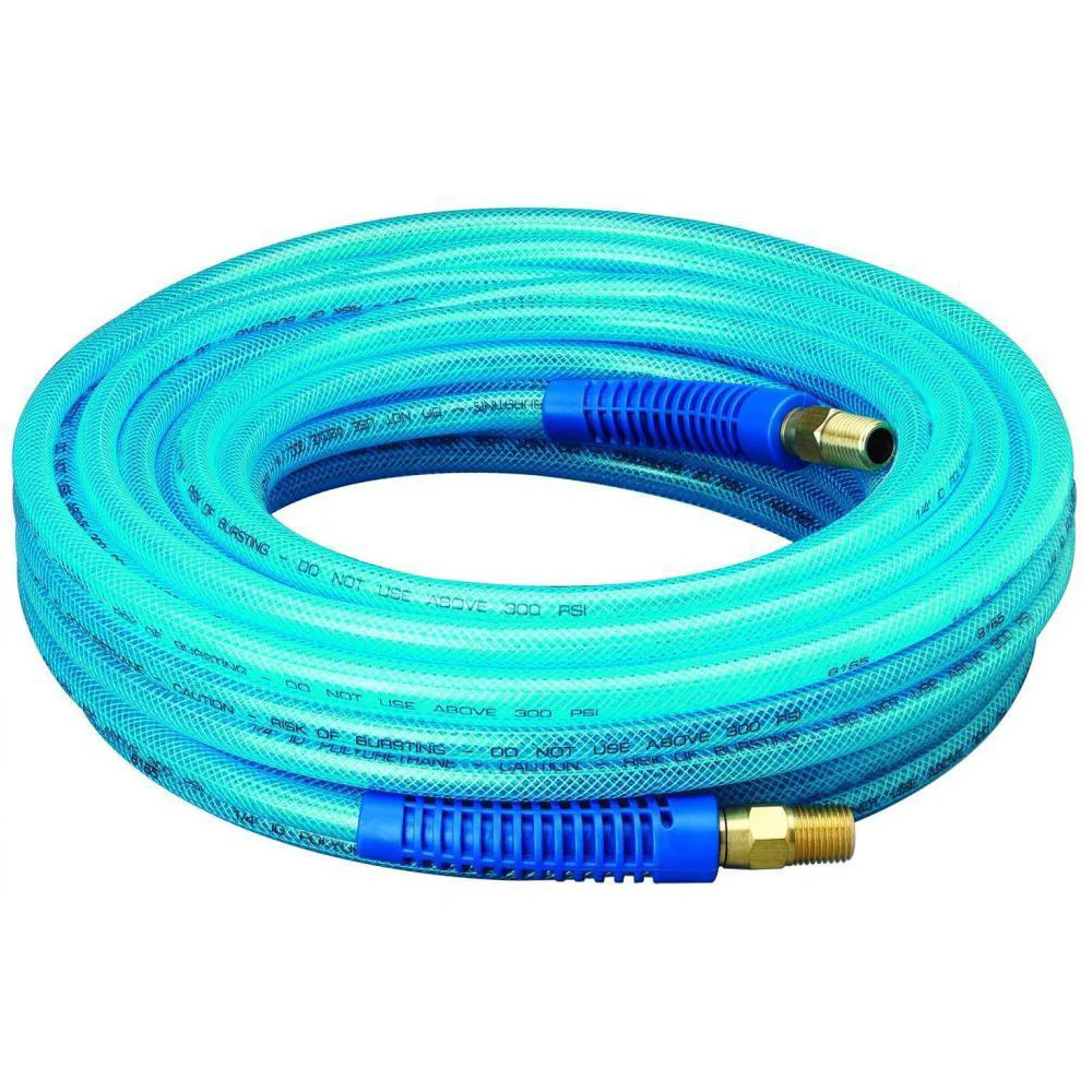 Amflo-12-50E_01.webp Amflo 12-50E Blue 300 PSI Polyurethane Air Hose 1/4" x 50'
