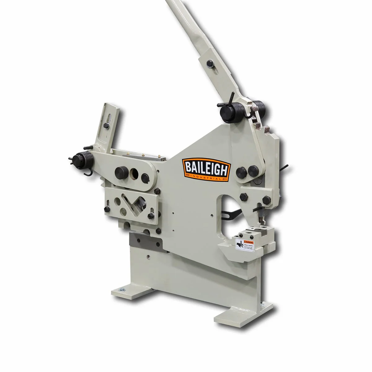 Baileigh-Industrial-1010452_01.webp Baileigh Industrial BA9-1010452 Manual Iron Worker with Punch SW-22M-P