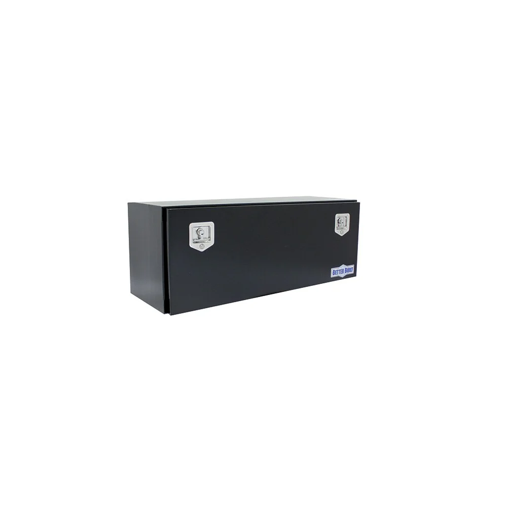 Better Built 65210127 60" Crown Underbed Truck Tool Box, Double Latch, Steel,Black