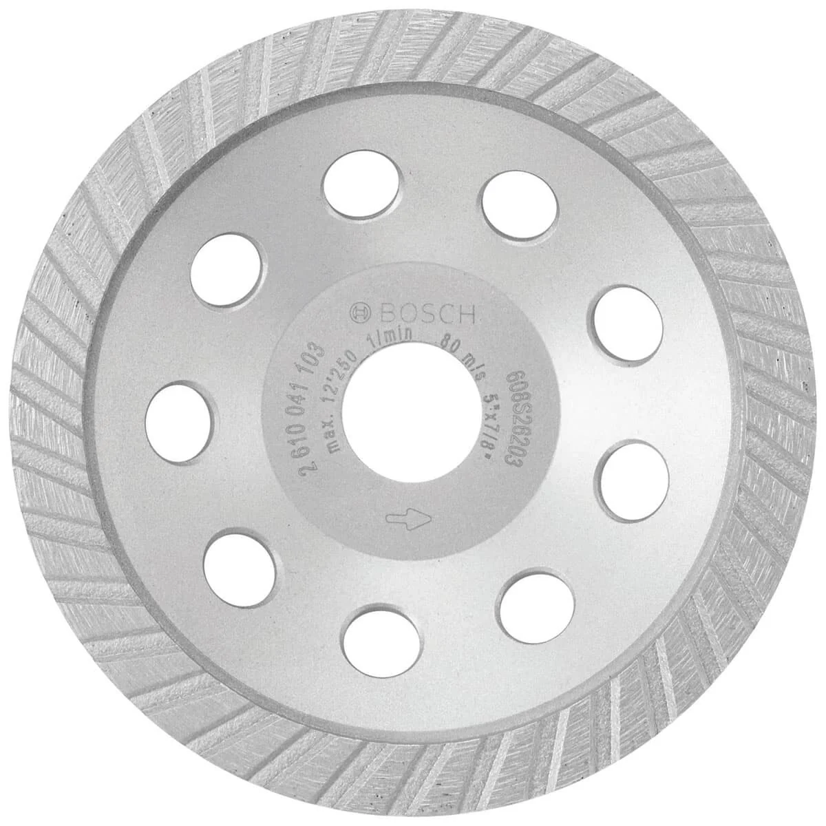 Bosch DC530SG 5 In. Turbo Diamond Cup Wheel for Concrete