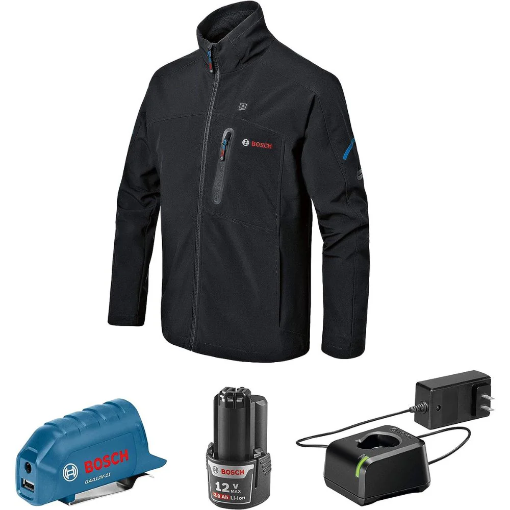 Bosch-GHJ12V-20LN12_01.webp Bosch GHJ12V-20LN12 12V Max Heated Jacket Kit with Portable Power Adapter - Size Large